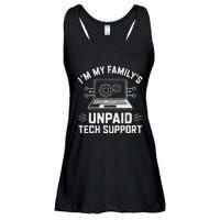 IM My FamilyS Unpaid Tech Support Ladies Essential Flowy Tank