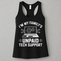 IM My FamilyS Unpaid Tech Support Womens Tank Top