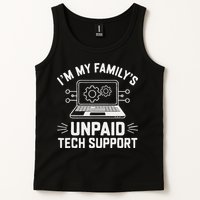 IM My FamilyS Unpaid Tech Support Tank Top