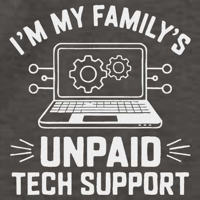 IM My FamilyS Unpaid Tech Support Vector Backpack