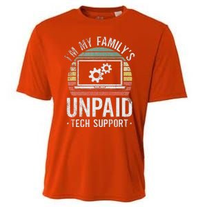 Im My Familys Unpaid Tech Support Cooling Performance Crew T-Shirt