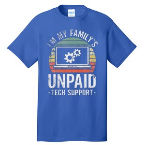 Im My Familys Unpaid Tech Support Tall T-Shirt