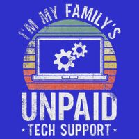 Im My Familys Unpaid Tech Support Button