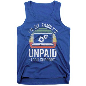 Im My Familys Unpaid Tech Support Tank Top