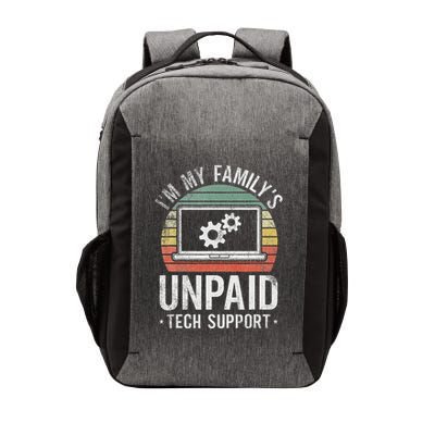 Im My Familys Unpaid Tech Support Vector Backpack