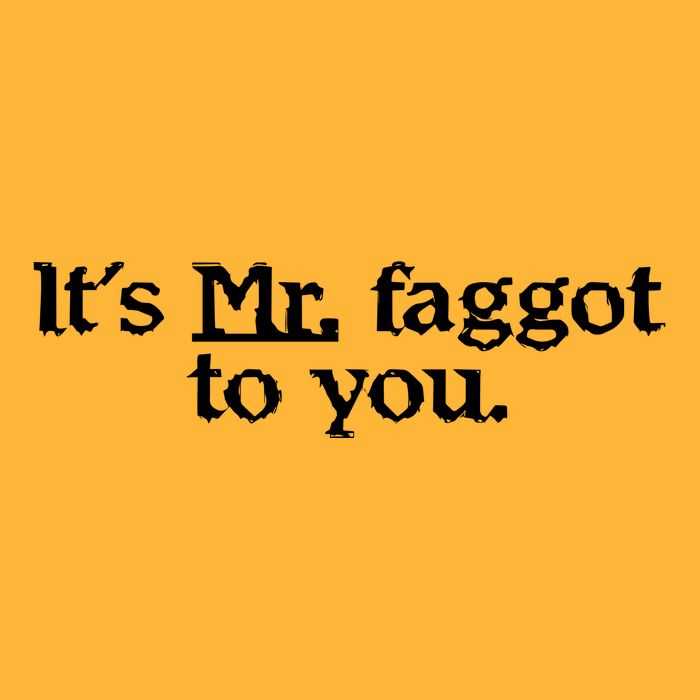 ItS Mr. Faggot To You Sustainable Knit Beanie