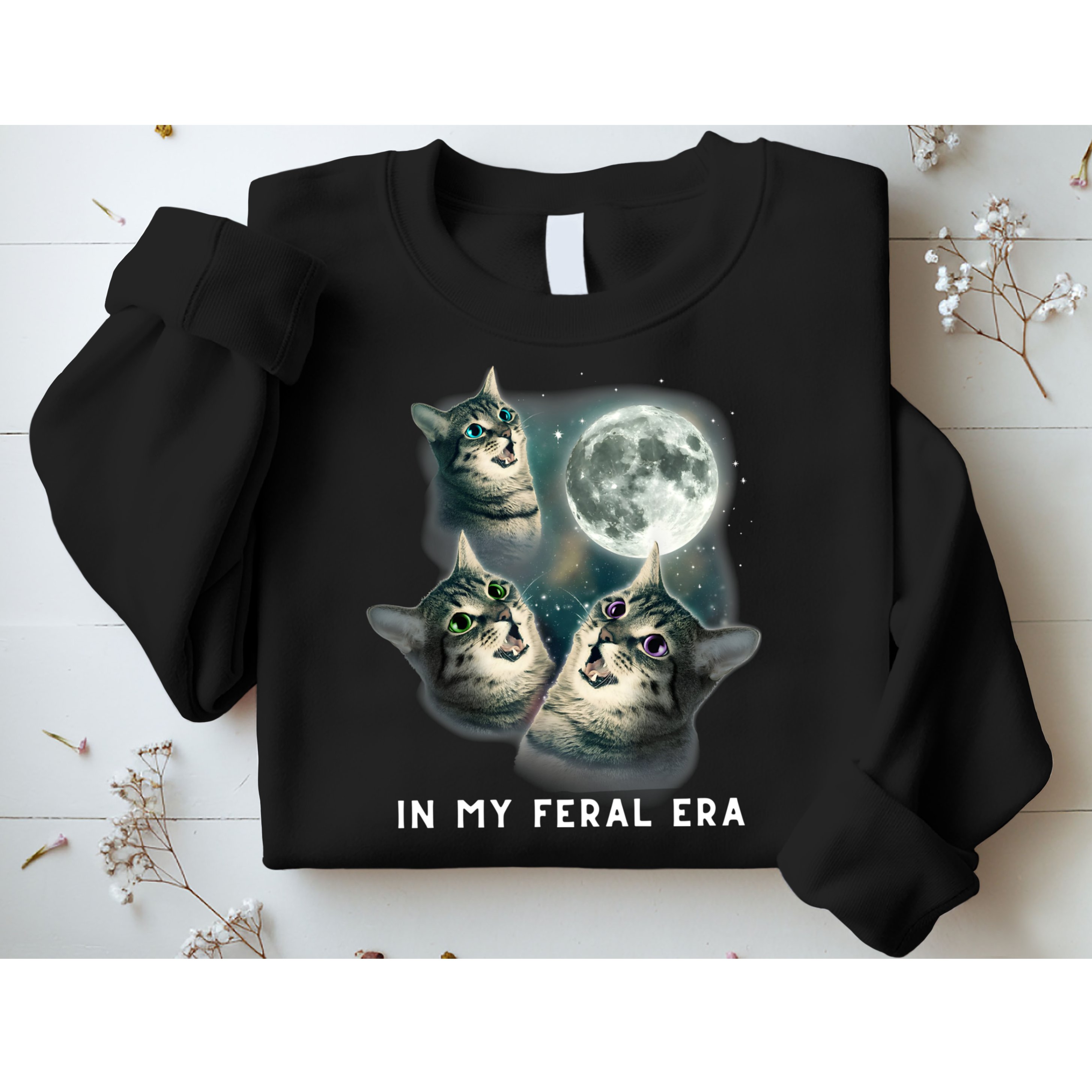 In My Feral Era Cat Sweatshirt