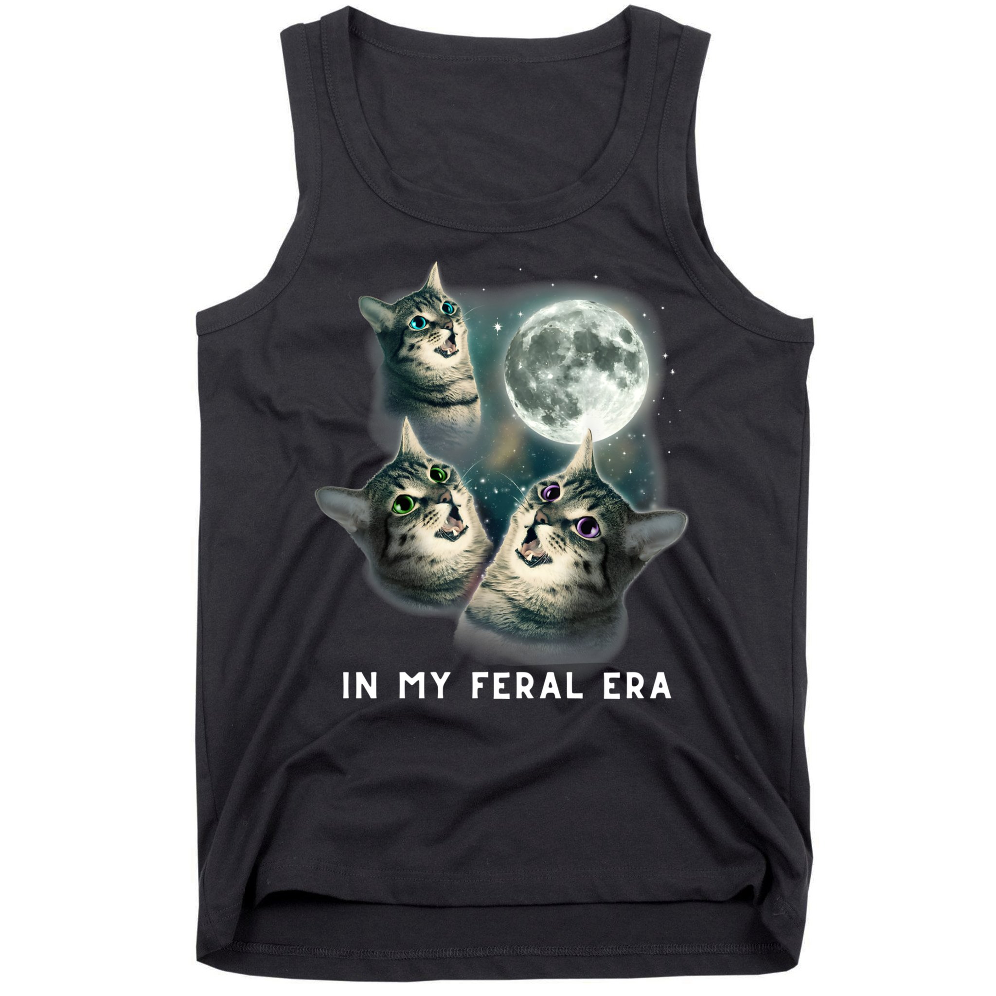 In My Feral Era Cat Tank Top