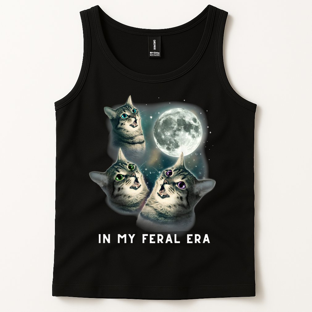 In My Feral Era Cat Tank Top
