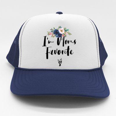 Im Moms Favorite Cute Gift Trucker Hat