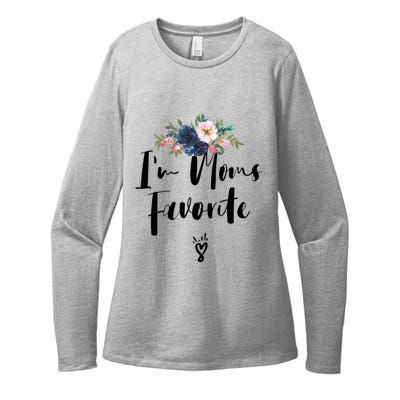 Im Moms Favorite Cute Gift Womens CVC Long Sleeve Shirt