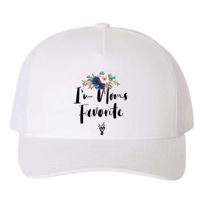 Im Moms Favorite Cute Gift Yupoong Adult 5-Panel Trucker Hat