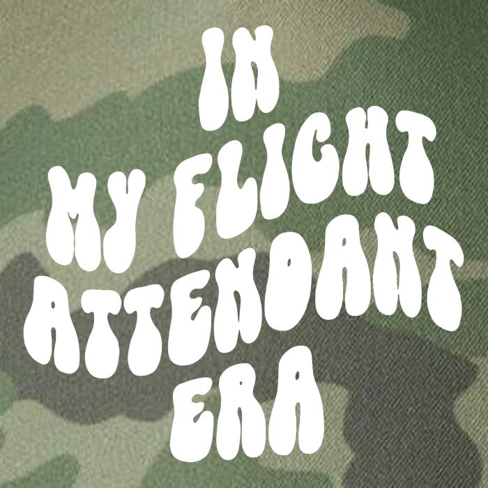 In My Flight Attendant Era Legacy Tie Dye Trucker Hat