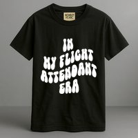 In My Flight Attendant Era Garment-Dyed Heavyweight T-Shirt