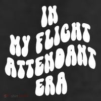 In My Flight Attendant Era Garment-Dyed Heavyweight T-Shirt