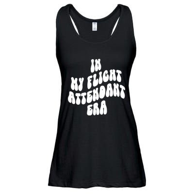 In My Flight Attendant Era Ladies Essential Flowy Tank