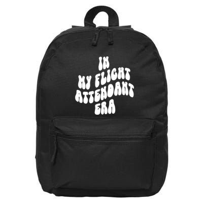 In My Flight Attendant Era 16 in Basic Backpack