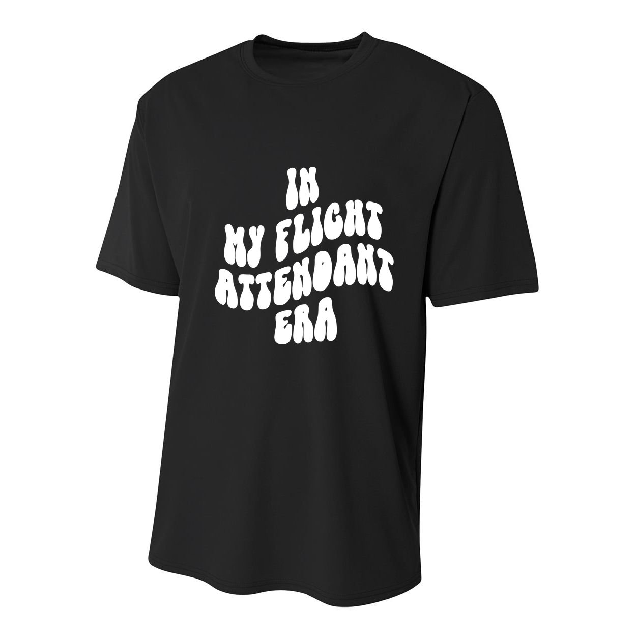 In My Flight Attendant Era Youth Performance Sprint T-Shirt