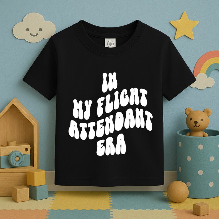 In My Flight Attendant Era Toddler T-Shirt