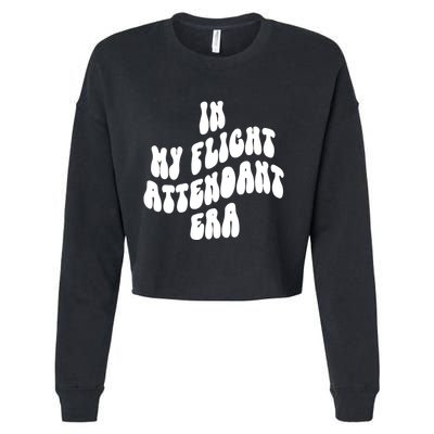 In My Flight Attendant Era Cropped Pullover Crew