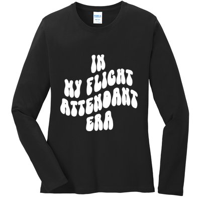In My Flight Attendant Era Ladies Long Sleeve Shirt