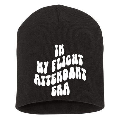 In My Flight Attendant Era Short Acrylic Beanie