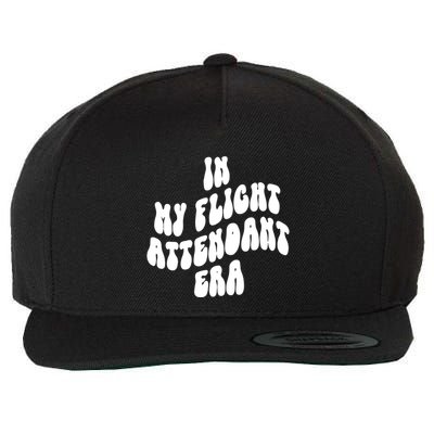 In My Flight Attendant Era Wool Snapback Cap