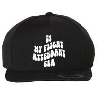 In My Flight Attendant Era Wool Snapback Cap