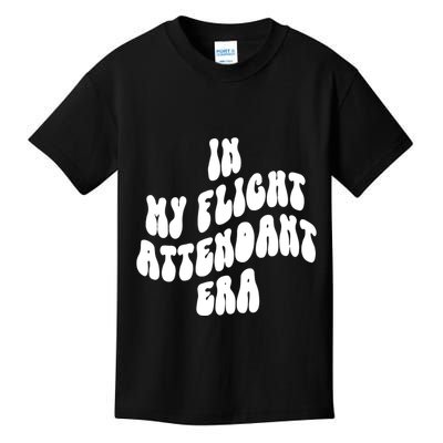 In My Flight Attendant Era Kids T-Shirt