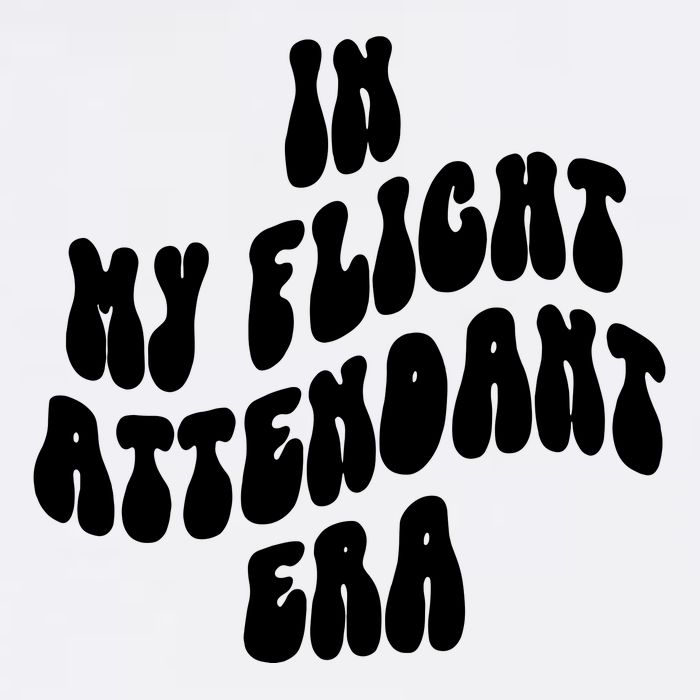 In My Flight Attendant Era Garment-Dyed Sweatshirt