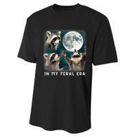 In My Feral Era Raccoon Performance Sprint T-Shirt