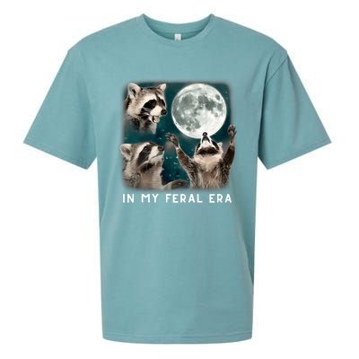 In My Feral Era Raccoon Sueded Cloud Jersey T-Shirt