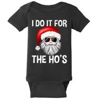 Ich Machs FüR Die HoS Santa Man Christmas Baby Bodysuit