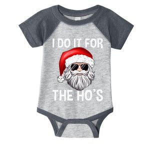 Ich Machs FüR Die HoS Santa Man Christmas Infant Baby Jersey Bodysuit