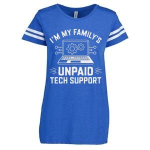 IM My FamilyS Unpaid Tech Support Enza Ladies Jersey Football T-Shirt