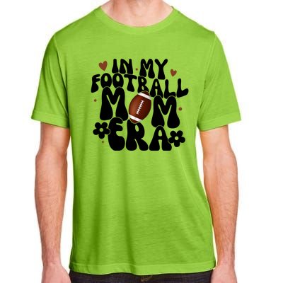 In My Football Mom Era Hearts Adult ChromaSoft Performance T-Shirt