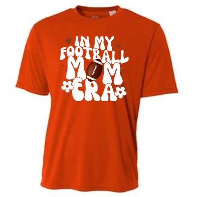 In My Football Mom Era Hearts Cooling Performance Crew T-Shirt