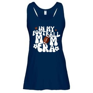 In My Football Mom Era Hearts Ladies Essential Flowy Tank