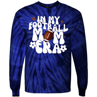 In My Football Mom Era Hearts Tie-Dye Long Sleeve Shirt