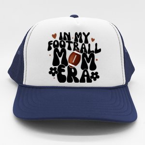 In My Football Mom Era Hearts Trucker Hat