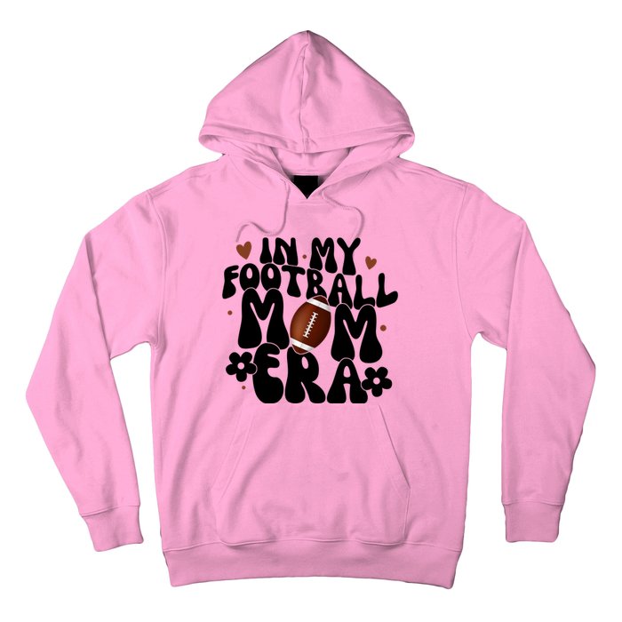 In My Football Mom Era Hearts Hoodie