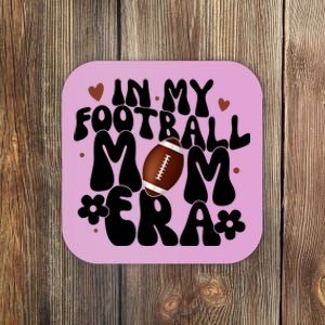 In My Football Mom Era Hearts Coaster