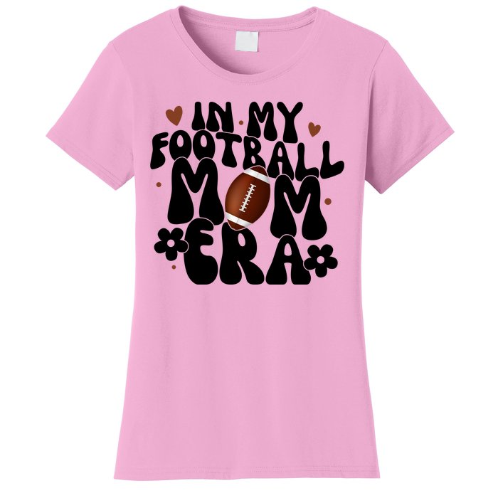 In My Football Mom Era Hearts Women's T-Shirt