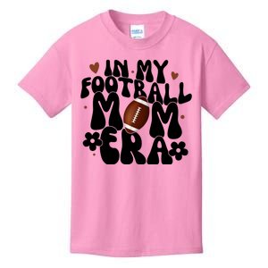 In My Football Mom Era Hearts Kids T-Shirt