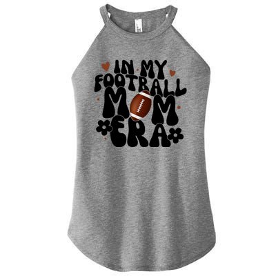 In My Football Mom Era Hearts Women's Perfect Tri Rocker Tank