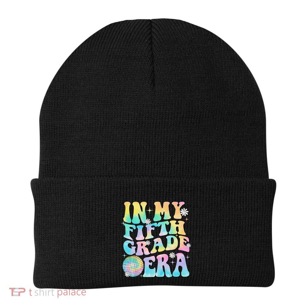 In My Fifth Grade Era 5th Grade Girl Teacher Back To School Gift Beanie