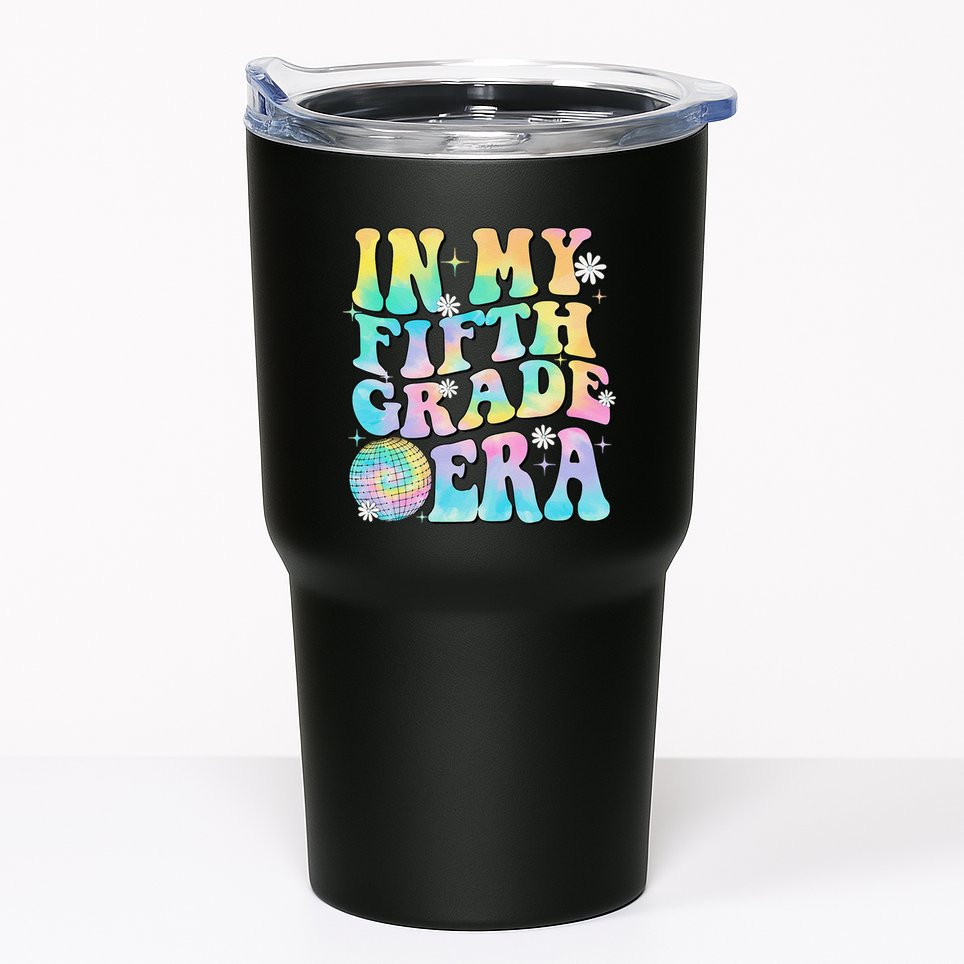 In My Fifth Grade Era 5th Grade Girl Teacher Back To School Gift Tumbler