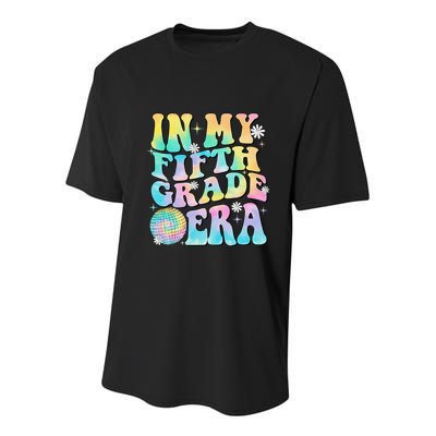 In My Fifth Grade Era 5th Grade Girl Teacher Back To School Gift Youth Performance Sprint T-Shirt