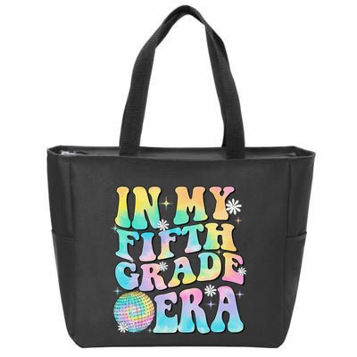 In My Fifth Grade Era 5th Grade Girl Teacher Back To School Gift Zip Tote Bag