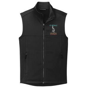 It Means Friendship In Chinese Collective Smooth Fleece Vest